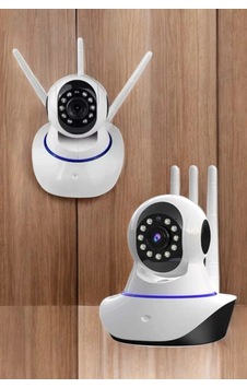Beyaz Wifi Kamera 1080p Hd Çift Yönlü Ses 3.0mp Beyaz Wifi Kamera 1080p Hd Çift Yönlü Ses 3.0mp