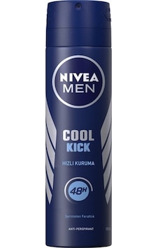 Nivea Cool Kick Sprey Deodorant Erkek 150 ML Nivea Cool Kick Sprey Deodorant Erkek 150 ML