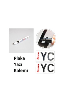 Space Siyah Plaka Yazı Ve Rötuş Kalemi