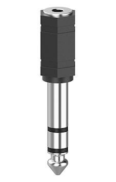 Hama Hm205194 Adaptör 6.3mm Stereo Fiş 3.5mm Stereo Soket Hama Hm205194 Adaptör 6.3mm Stereo Fiş 3.5mm Stereo Soket