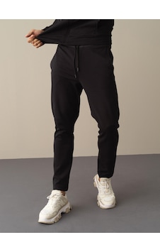 Xint Siyah Regular Fit Pamuklu Sweat Pantolon 380127 Xint Siyah Regular Fit Pamuklu Sweat Pantolon 380127