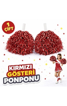 1 - 960 - Çift 2 Adet Kırmızı Renk 23 Nisan 19 Mayıs 29 Ekim Okul Gösteri Ponponları - Csmo-tex - Ekstra Dolgun 1 - 960 - Çift 2 Adet Kırmızı Renk 23 Nisan 19 Mayıs 29 Ekim Okul Gösteri Ponponları - Csmo-tex - Ekstra Dolgun