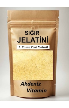 Akdeniz Vitamin % 100 Sığır Jelatini 100 G Akdeniz Vitamin % 100 Sığır Jelatini 100 G
