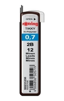 Versatil Kalem Ucu - 2b 0.7mm, 10 Adet Versatil Kalem Ucu - 2b 0.7mm, 10 Adet
