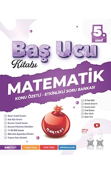 Nartest Yayınevi 5. Sınıf Matematik Baş Ucu Kitabı Maarif Modeli
