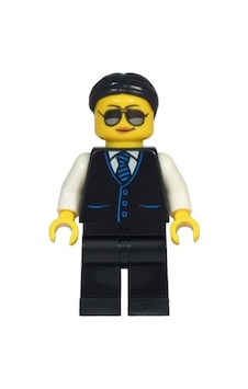 Lego Minifigür Limousine Driver Female Cty1212 Lego Minifigür Limousine Driver Female Cty1212