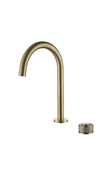 Newarc Step 2 Delikli Çanak Tıpı Lavabo Bataryası Altın 900528 Newarc Step 2 Delikli Çanak Tıpı Lavabo Bataryası Altın 900528