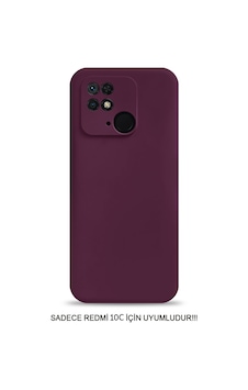 Redmi 10c / Poco C40 Uyumlu Kamera Korumalı Darbeye Dayanıklı Renk Atmayan Fab Silikon Kılıf Mor Redmi 10c / Poco C40 Uyumlu Kamera Korumalı Darbeye Dayanıklı Renk Atmayan Fab Silikon Kılıf Mor