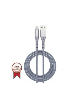 Ofis Aksesuarı Cihaz Aparatı Telefon Parçası Şarj Kablosu Lightning Usb Ap210 Gri 3.0a Ofis Aksesuarı Cihaz Aparatı Telefon Parçası Şarj Kablosu Lightning Usb Ap210 Gri 3.0a