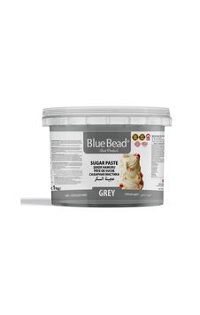 Blue Bead Şeker Hamuru 1kg Gri Diğer Blue Bead Şeker Hamuru 1kg Gri Diğer