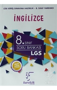 8.Sınıf LGS İngilizce Soru Bankası- Karekök Eğitim Yayın 8.Sınıf LGS İngilizce Soru Bankası- Karekök Eğitim Yayın