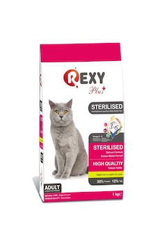 Rexy Sterilised Somonlu Kısırlaştırılmış Yetişkin Kedi Maması 1 KG Rexy Sterilised Somonlu Kısırlaştırılmış Yetişkin Kedi Maması 1 KG