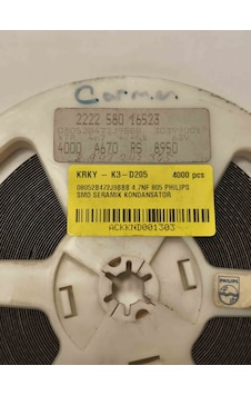 08052b472j9bbb 4.7nf 805 Smd Seramik Kondansatör 700 Adet 08052b472j9bbb 4.7nf 805 Smd Seramik Kondansatör 700 Adet