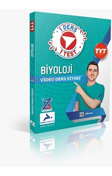 TYT Biyoloji Paraf Z Takım Video Ders Kitabı - PRF Paraf Yayınları TYT Biyoloji Paraf Z Takım Video Ders Kitabı - PRF Paraf Yayınları