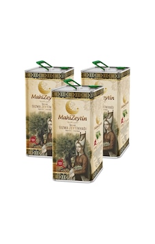 Mahizeytin Soğuk Sıkım Natürel Sızma Zeytinyağı 3 x 5 L Mahizeytin Soğuk Sıkım Natürel Sızma Zeytinyağı 3 x 5 L