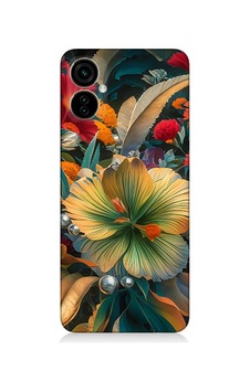 Tecno Camon 19 Neo Uyumlu Çiçekler Arasında Yaşam Desenli Silikon Kılıf Çok Renkli Tecno Camon 19 Neo Uyumlu Çiçekler Arasında Yaşam Desenli Silikon Kılıf Çok Renkli
