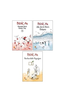 Behiç Ak Çocuk Romanları 3 Kitap Set / Havada Asılı Kalan Top - Berberdeki Papağan - Altı Kırk Dört Behiç Ak Çocuk Romanları 3 Kitap Set / Havada Asılı Kalan Top - Berberdeki Papağan - Altı Kırk Dört