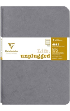 Clairefontaine My Essential Stapled A5 Çizgili Defter Gri 733175c Clairefontaine My Essential Stapled A5 Çizgili Defter Gri 733175c