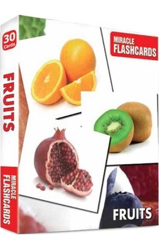 Miracle Flashcards - Fruit- MK Publications Miracle Flashcards - Fruit- MK Publications