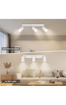 Riolight Modern Beyaz Hareketli Başlık Giyinme Odası,mutfak,cafe,salon İçin Gün Işığı Spot Beyaz Riolight Modern Beyaz Hareketli Başlık Giyinme Odası,mutfak,cafe,salon İçin Gün Işığı Spot Beyaz