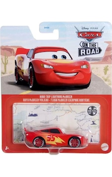 Disney Pixar 3 Road Trip Lightning Mcqueen Rayo Mcqueen Viajero 1/55