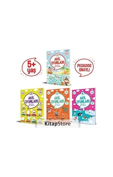 Akıl Oyunları Serisi Seti 5+ Yaş - 4 Kitap Takım- Dokuz Yayınları Akıl Oyunları Serisi Seti 5+ Yaş - 4 Kitap Takım- Dokuz Yayınları