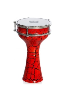 Rhythm Percussion Rtm244k Çatlak Boyalı Alüminyum Darbuka No:4 Rhythm Percussion Rtm244k Çatlak Boyalı Alüminyum Darbuka No:4