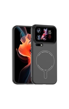 Xiaomi 17 Pro Max Uyumlu Magsafe Özellikli Elio Kamera Korumalı Sert Kapak Kılıf Siyah