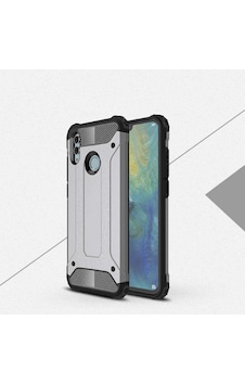 Kilifone - Huawei Uyumlu P Smart 2019 Pot-lx1 - Kılıf Çift Katman Zırh Tank Crash Military Kapak - Gri Kilifone - Huawei Uyumlu P Smart 2019 Pot-lx1 - Kılıf Çift Katman Zırh Tank Crash Military Kapak - Gri