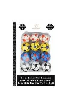 Delux Serisi Mini Kavrama Aracı Eğlence Str-22 Topu Orta Boy Can 7mm 12 Li Delux Serisi Mini Kavrama Aracı Eğlence Str-22 Topu Orta Boy Can 7mm 12 Li