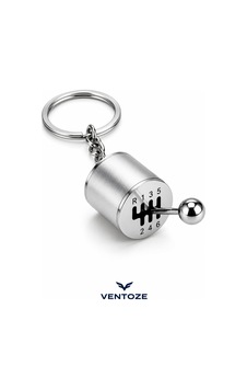 Hareketli Vites Topuzu Tasarımlı Metal Anahtarlık 6 İleri R Oto Aksesuar Gümüş Metal Hareketli Vites Topuzu Tasarımlı Metal Anahtarlık 6 İleri R Oto Aksesuar Gümüş Metal