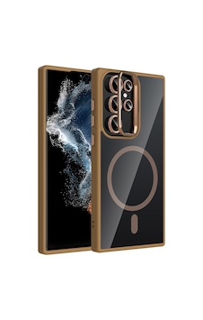 Samsung Uyumlu Galaxy S22 Ultra Kılıf Standlı Ve Kamera Lens li M-safe Şarj Özellikli Zore Etro Kapak Desert Titanyum Samsung Uyumlu Galaxy S22 Ultra Kılıf Standlı Ve Kamera Lens li M-safe Şarj Özellikli Zore Etro Kapak Desert Titanyum