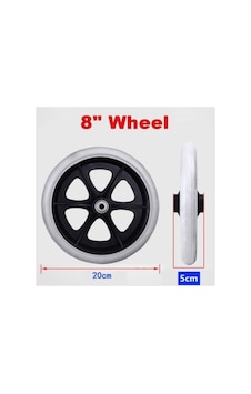 Çağrı Tekerlekli Sandalye Yedek Teker - 20 Cm Çap Çağrı Tekerlekli Sandalye Yedek Teker - 20 Cm Çap