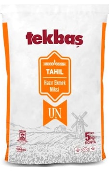 Tekbaş Un Tahıl Hazır Ekmek Miksi 5 KG Tekbaş Un Tahıl Hazır Ekmek Miksi 5 KG
