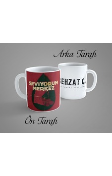Behzat Ç. Seviyorum Merkez Porselen Kupa Bardak Beyaz Behzat Ç. Seviyorum Merkez Porselen Kupa Bardak Beyaz