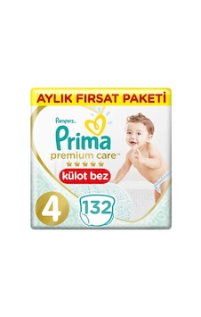 Prima Külot Bez Premium Care 4 Beden Aylık Fırsat Paketi 132 Adet Prima Külot Bez Premium Care 4 Beden Aylık Fırsat Paketi 132 Adet