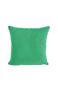 Çift Taraflı 43x43 Cm Su Yeşili Rengi Kadife Dokulu Yastık Kırlent Kılıfı Su Yeşili Çok Renkli