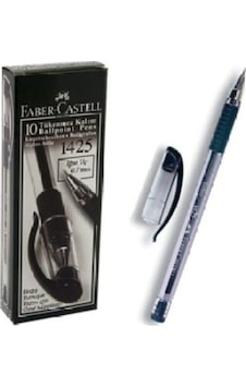 Faber Castell Faber-Castell 1425 Iğne Uçlu Tükenmez Kalem Siyah 10'Lu Kutu Faber Castell Faber-Castell 1425 Iğne Uçlu Tükenmez Kalem Siyah 10'Lu Kutu