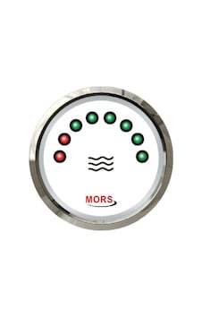 Mors Dijital Su Göstergesi Beyaz 12-24v