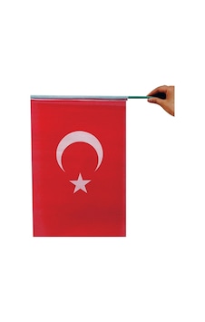 Raşel Sallamalı Sopalı Türk Bayrak Pigment 20x30 Cm Standart Raşel Sallamalı Sopalı Türk Bayrak Pigment 20x30 Cm Standart