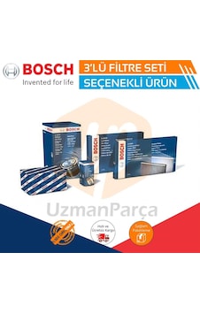 Yaris 1.33 Benzinli Bosch Filtre Bakım Seti 2009-2018-Hava+Yağ+Standart Polen Yaris 1.33 Benzinli Bosch Filtre Bakım Seti 2009-2018-Hava+Yağ+Standart Polen