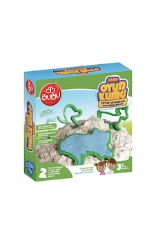 Bu-bu Oyun Kumu Ve Çiftlik Hayvan Kalıplı Set 500 Gram Bu-bu Oyun Kumu Ve Çiftlik Hayvan Kalıplı Set 500 Gram