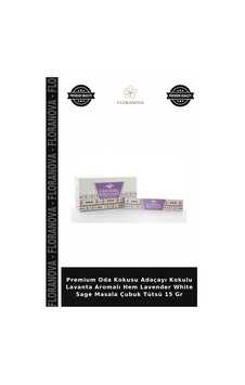Premium Oda Kokusu Adaçayı Kokulu Lavanta Aromalı Hem Lavender White Sage Masala Çubuk Tütsü 15 Gr Premium Oda Kokusu Adaçayı Kokulu Lavanta Aromalı Hem Lavender White Sage Masala Çubuk Tütsü 15 Gr