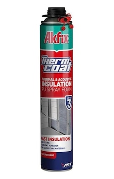 Akfix Thermcoat Termal Ve Akustik Yalıtım Poliüretan Köpüğü 930 Gr Akfix Thermcoat Termal Ve Akustik Yalıtım Poliüretan Köpüğü 930 Gr