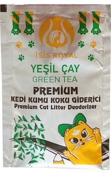 Markapet Kedi Kumu Koku Giderici Yeşil Çay Kokulu 25 G Markapet Kedi Kumu Koku Giderici Yeşil Çay Kokulu 25 G