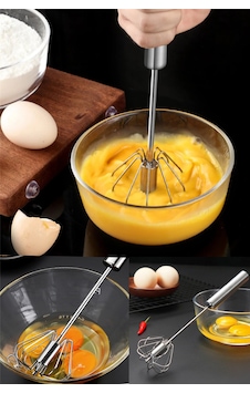Çelik Çırpıcı Yaylı Bas Çek Mutfak Çırpıcı Yumurta Çırpıcı Pratik Karıştırıcı Diğer