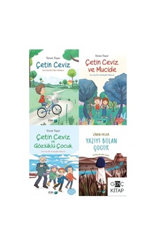 Sinan Yaşar 4 Kitap Set Çetin Ceviz Mucide Gözlüklü Çocuk Yazıyı Bulan Çocuk Sinan Yaşar 4 Kitap Set Çetin Ceviz Mucide Gözlüklü Çocuk Yazıyı Bulan Çocuk