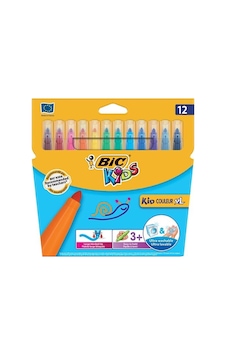 Bic Kid Couleur Xl Keçeli Boya Kalemi 12"Li Kutu