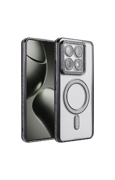 Plentiful Mi 14t Pro Joke Simli Magneticsafe Kılıf - Siyah Plentiful Mi 14t Pro Joke Simli Magneticsafe Kılıf - Siyah