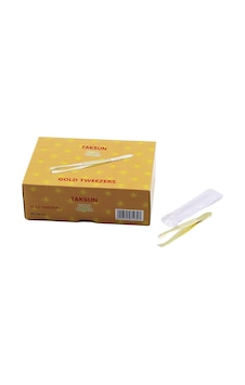 Taksun Tw-30 Metal Cımbız Gold Şeffaf Pvc Kılıflı - 60'li Paket Taksun Tw-30 Metal Cımbız Gold Şeffaf Pvc Kılıflı - 60'li Paket